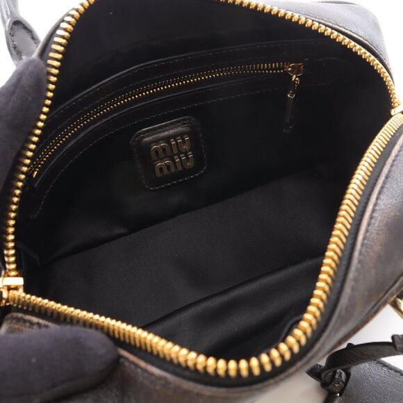 Miu Miu Matelasse Leather Handbag - Picture 5 of 6